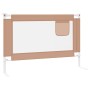 Barandilla de seguridad cama de niño taupe tela 100x25 cm de , Barandillas de seguridad - Ref: Foro24-10217, Precio: 30,84 €,...