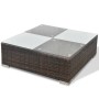 5-piece garden furniture set and brown synthetic rattan cushions by vidaXL, Garden sets - Ref: Foro24-42739, Price: 405,83 €,...