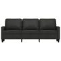 Black fabric 3-seater sofa, 180 cm by , Sofas - Ref: Foro24-359175, Price: 322,88 €, Discount: %