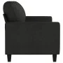 Black fabric 3-seater sofa, 180 cm by , Sofas - Ref: Foro24-359175, Price: 322,88 €, Discount: %