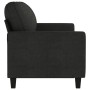 Sofá de 3 plazas de tela negro 180 cm de , Sofás - Ref: Foro24-359175, Precio: 328,06 €, Descuento: %