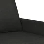 Black fabric 3-seater sofa, 180 cm by , Sofas - Ref: Foro24-359175, Price: 322,88 €, Discount: %