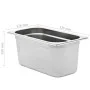 Gastronorm-Tabletts 4 Einheiten GN 1/3 150 mm Edelstahl von , Eimer für Dampftische - Ref: Foro24-50896, Preis: 62,07 €, Raba...