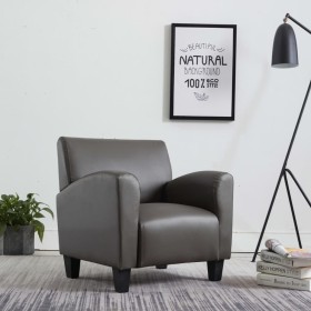 Grauer Kunstledersessel von , Sessel - Ref: Foro24-248619, Preis: 183,82 €, Rabatt: %