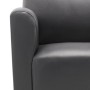 Grauer Kunstledersessel von , Sessel - Ref: Foro24-248619, Preis: 183,82 €, Rabatt: %