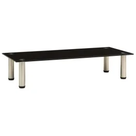 TV-Ständer aus gehärtetem Glas in Schwarz 80x35x17 cm von , TV-Möbel - Ref: Foro24-322764, Preis: 46,29 €, Rabatt: %