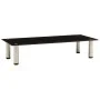 TV-Ständer aus gehärtetem Glas in Schwarz 80x35x17 cm von , TV-Möbel - Ref: Foro24-322764, Preis: 46,29 €, Rabatt: %
