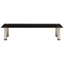 TV-Ständer aus gehärtetem Glas in Schwarz 80x35x17 cm von , TV-Möbel - Ref: Foro24-322764, Preis: 47,52 €, Rabatt: %