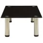 TV-Ständer aus gehärtetem Glas in Schwarz 80x35x17 cm von , TV-Möbel - Ref: Foro24-322764, Preis: 46,29 €, Rabatt: %