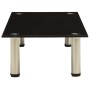 TV-Ständer aus gehärtetem Glas in Schwarz 80x35x17 cm von , TV-Möbel - Ref: Foro24-322764, Preis: 47,52 €, Rabatt: %