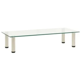 Transparenter TV-Ständer aus gehärtetem Glas 80x35x17 cm von , TV-Möbel - Ref: Foro24-322766, Preis: 47,46 €, Rabatt: %