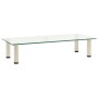 Transparenter TV-Ständer aus gehärtetem Glas 80x35x17 cm von , TV-Möbel - Ref: Foro24-322766, Preis: 48,48 €, Rabatt: %