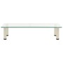 Transparenter TV-Ständer aus gehärtetem Glas 80x35x17 cm von , TV-Möbel - Ref: Foro24-322766, Preis: 48,48 €, Rabatt: %