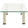 Transparenter TV-Ständer aus gehärtetem Glas 80x35x17 cm von , TV-Möbel - Ref: Foro24-322766, Preis: 48,48 €, Rabatt: %
