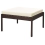 6-piece garden furniture set and brown synthetic rattan cushions by vidaXL, Garden sets - Ref: Foro24-43009, Price: 363,41 €,...