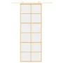 Goldene Schiebetür aus transparentem ESG-Glas und Aluminium von , Türen für zu Hause - Ref: Foro24-155166, Preis: 127,03 €, R...