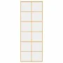Goldene Schiebetür aus transparentem ESG-Glas und Aluminium von , Türen für zu Hause - Ref: Foro24-155166, Preis: 127,03 €, R...