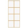 Goldene Schiebetür aus transparentem ESG-Glas und Aluminium von , Türen für zu Hause - Ref: Foro24-155185, Preis: 168,06 €, R...