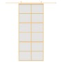 Goldene Schiebetür ESG Glas Aluminium 90x205cm von , Türen für zu Hause - Ref: Foro24-155170, Preis: 177,82 €, Rabatt: %