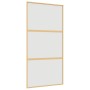 Goldene Schiebetür aus mattiertem ESG-Glas und Aluminium von , Türen für zu Hause - Ref: Foro24-155153, Preis: 184,44 €, Raba...