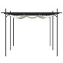 Cream-colored pergola with retractable cover 589x292x230 cm by , Tents and gazebos - Ref: Foro24-360120, Price: 406,27 €, Dis...