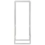 Stainless steel firewood rack 50x28x132 cm by , Firewood bags and holders - Ref: Foro24-357861, Price: 39,89 €, Discount: %
