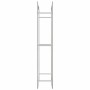 Estante para leña acero inoxidable 80x28x154 cm de , Bolsas y soportes de leña - Ref: Foro24-357863, Precio: 59,86 €, Descuen...