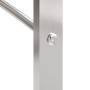 Estante para leña acero inoxidable 80x28x154 cm de , Bolsas y soportes de leña - Ref: Foro24-357863, Precio: 59,86 €, Descuen...