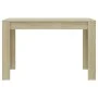 Esstisch aus Sonoma-Eichenspanplatte, 120 x 60 x 76 cm von , Küchen- und Esstische - Ref: Foro24-800435, Preis: 70,56 €, Raba...