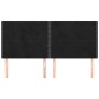 Kopfteile 4 Einheiten aus schwarzem Samt 90x5x78/88 cm von , Kopf- und Fußteile - Ref: Foro24-3116254, Preis: 88,60 €, Rabatt: %