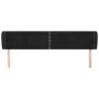 Cabecero de terciopelo negro 183x23x78/88 cm de , Cabeceros y pies de cama - Ref: Foro24-3117066, Precio: 59,91 €, Descuento: %