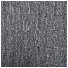 Lamas para suelo autoadhesivas PVC gris 5,11 m²