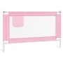 Safety railing child's bed pink fabric 120x25 cm by , Safety railings - Ref: Foro24-10200, Price: 38,97 €, Discount: %