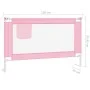 Safety railing child's bed pink fabric 120x25 cm by , Safety railings - Ref: Foro24-10200, Price: 38,97 €, Discount: %