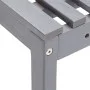 Garden corner bench solid gray acacia wood 140 cm by , garden benches - Ref: Foro24-312423, Price: 251,04 €, Discount: %