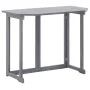 Muebles de bistró de jardín 4 piezas madera maciza acacia gris de , Conjuntos de jardín - Ref: Foro24-3057866, Precio: 447,05...