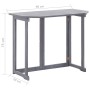 Garten-Bistromöbel 4-teilig aus massivem grauem Akazienholz von , Gartensets - Ref: Foro24-3057866, Preis: 464,82 €, Rabatt: %