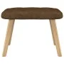 Relaxation armchair with brown fabric footrest by , Armchairs - Ref: Foro24-327537, Price: 115,34 €, Discount: %