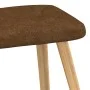 Relaxation armchair with brown fabric footrest by , Armchairs - Ref: Foro24-327537, Price: 115,34 €, Discount: %
