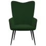 Entspannungsstuhl mit dunkelgrünem Samthocker von , Sessel - Ref: Foro24-327690, Preis: 130,09 €, Rabatt: %