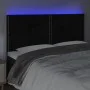 Black velvet headboard with LED lights 180x5x118/128 cm by , Headboards and footboards - Ref: Foro24-3122346, Price: 96,63 €,...