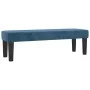 Box spring bed with dark blue velvet mattress 200x200 cm by , Beds and slatted bases - Ref: Foro24-3137747, Price: 745,42 €, ...