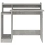 Escritorio LED madera contrachapada gris hormigón 97x45x90 cm de , Escritorios - Ref: Foro24-805556, Precio: 66,74 €, Descuen...