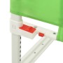 Barandilla de seguridad cama de niño verde tela 190x25 cm