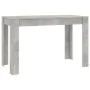 Engineered wood dining table in gray, 120x60x76 cm by , Kitchen and dining tables - Ref: Foro24-800436, Price: 79,24 €, Disco...