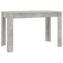 Esstisch aus grauem Holzwerkstoff 120x60x76 cm von , Küchen- und Esstische - Ref: Foro24-800436, Preis: 80,33 €, Rabatt: %