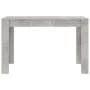 Engineered wood dining table in gray, 120x60x76 cm by , Kitchen and dining tables - Ref: Foro24-800436, Price: 79,24 €, Disco...