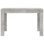 Esstisch aus grauem Holzwerkstoff 120x60x76 cm von , Küchen- und Esstische - Ref: Foro24-800436, Preis: 80,33 €, Rabatt: %