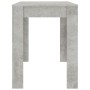 Esstisch aus grauem Holzwerkstoff 120x60x76 cm von , Küchen- und Esstische - Ref: Foro24-800436, Preis: 80,33 €, Rabatt: %