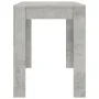 Esstisch aus grauem Holzwerkstoff 120x60x76 cm von , Küchen- und Esstische - Ref: Foro24-800436, Preis: 80,60 €, Rabatt: %